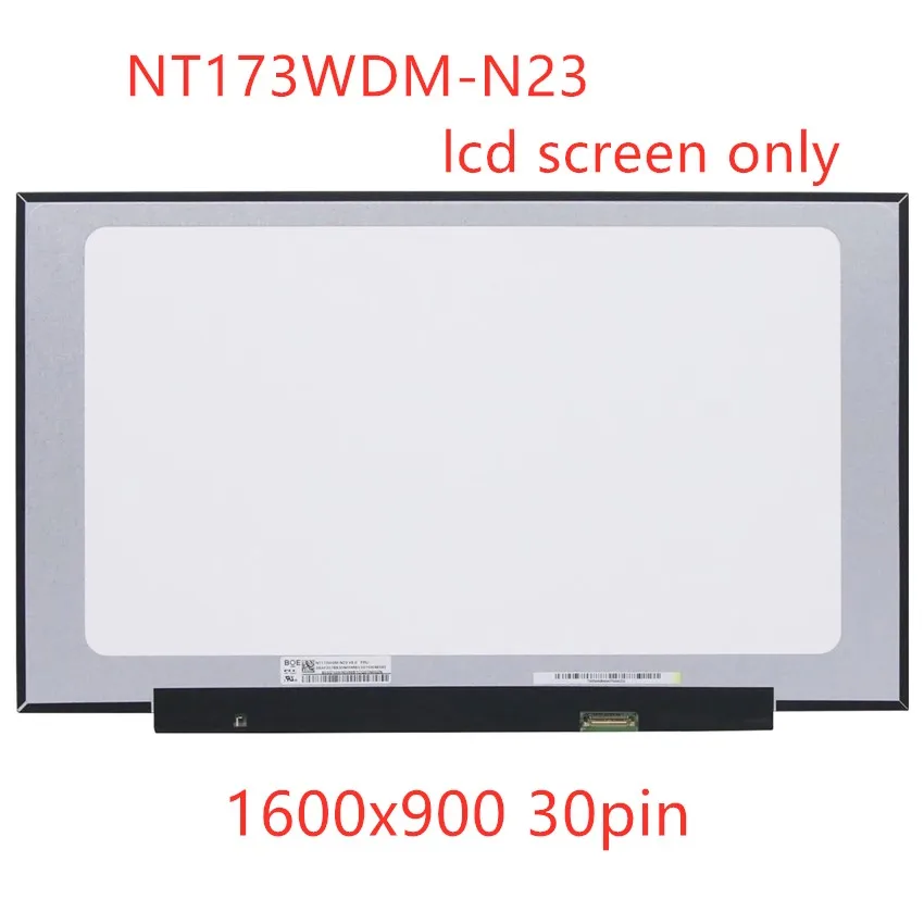 

ЖК-экран для ноутбука 17,3 дюйма, Φ V8.0, подходит для B173RTN03.0, для Lenovo ideapad 3-17ARE05 3-17IML05 81W2 81W5 81WC 1600x900 30pin