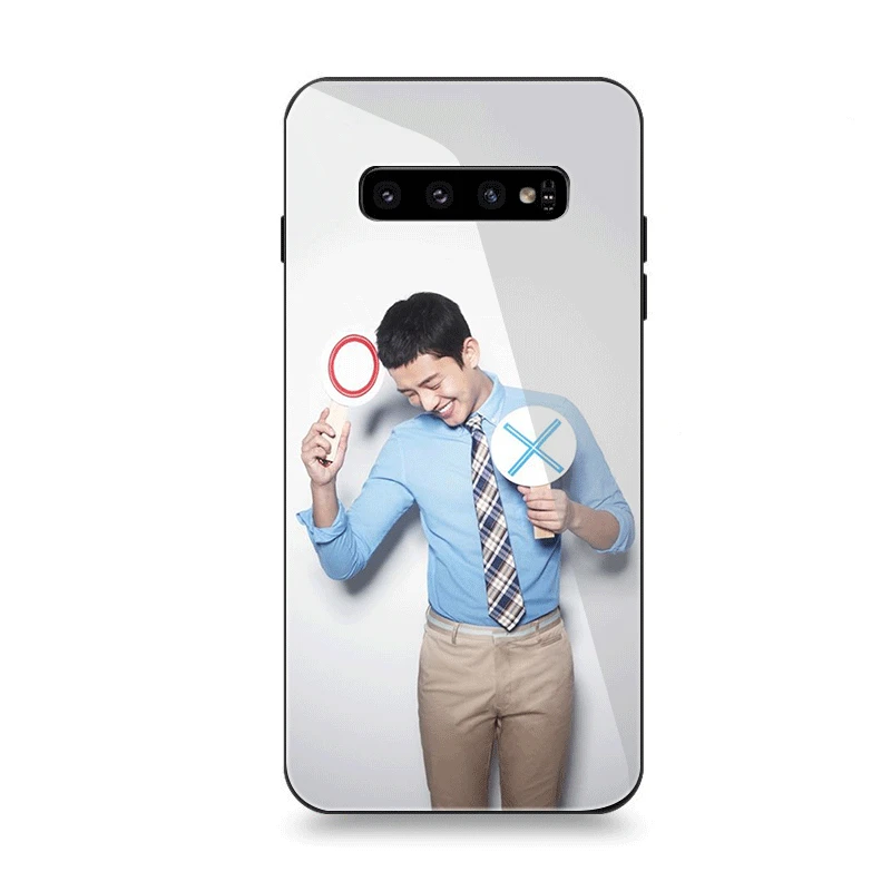 Чехол для телефона Стекло для samsung A70 A50 A30 A40 A20 A60 A10 S7 край S8 S9 S10 Plus Note 8 9 крышка МНВ Hong Сик