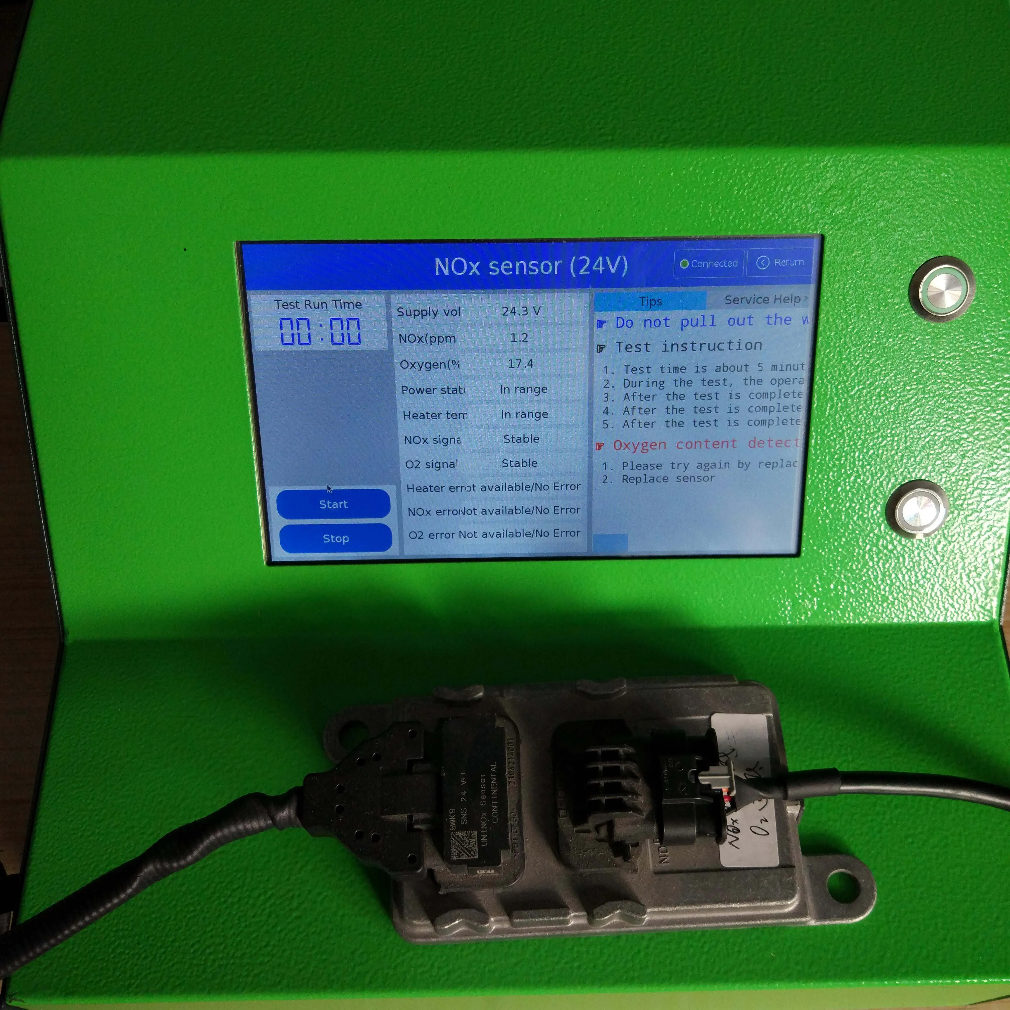 Тестер послеобработки мочевины SCR насос азотный датчик уровня/температуры