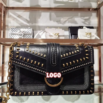 

PINK 2020 luxury brand fur purse bag for women shoulder bag genuine leather bag high quality luxury handbags women bags designer