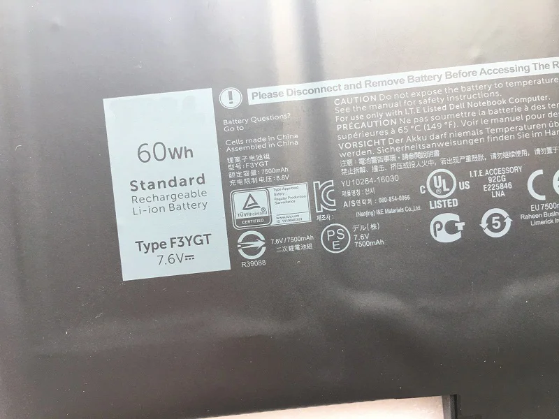 SupStone натуральная F3YGT ноутбук Батарея для Dell Latitude 12-7000 E7280 E7480 E7390 E7290 E7490 DM3WC 0DM3WC 2X39G Батарея