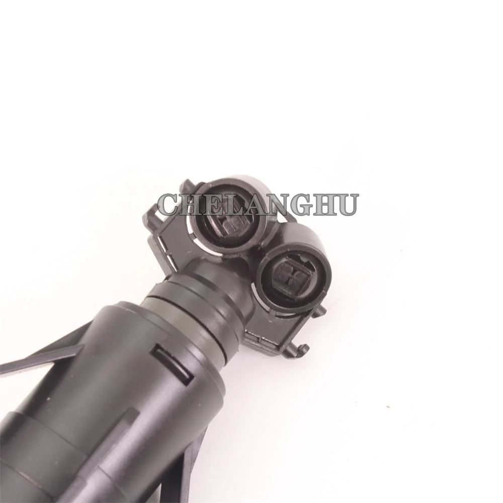 Car-styling Headlight Washer Sprayer Nozzles Cylinders Jets For VW Polo 6C Hatchback 2014 2015