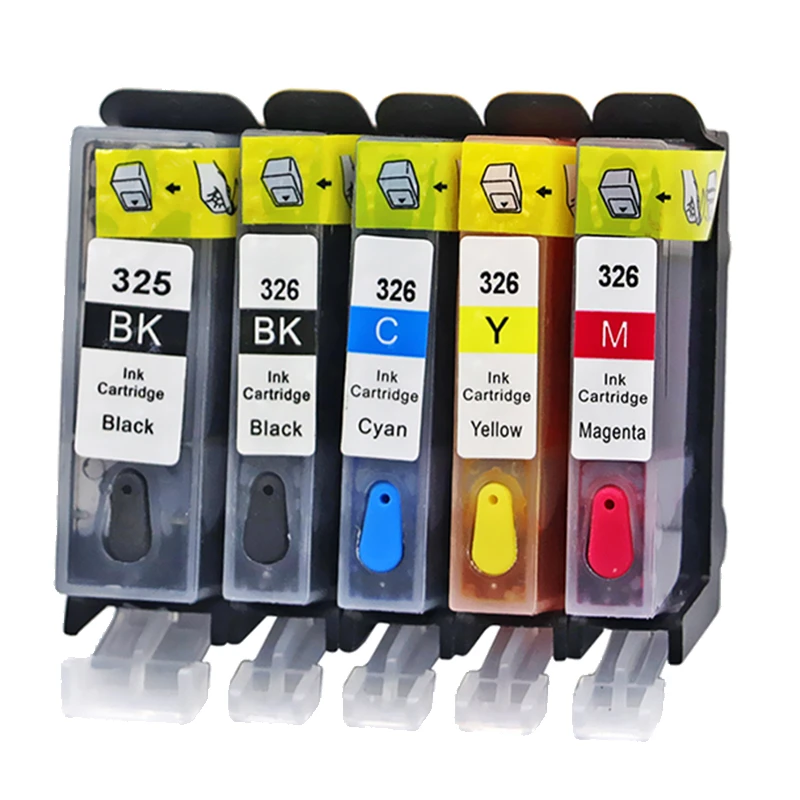NEW Refill Ink Cartridges BCI-325 For CANON PIXUS MG5230 5130 6130 8130  MG6230 8230 5330 IP4830 IP4930 MX883 IX6530 printer