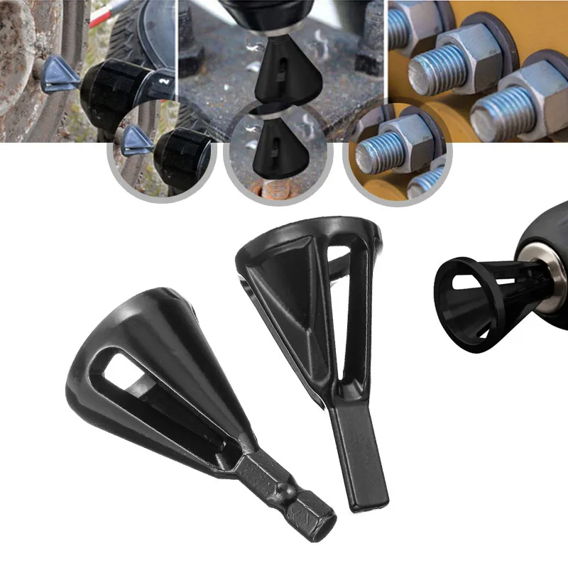 Triangle /Hex Shank Stainless Steel Deburring External Chamfer Tool Drill Bit Remove Burr Tools widely used for Electric Drills |