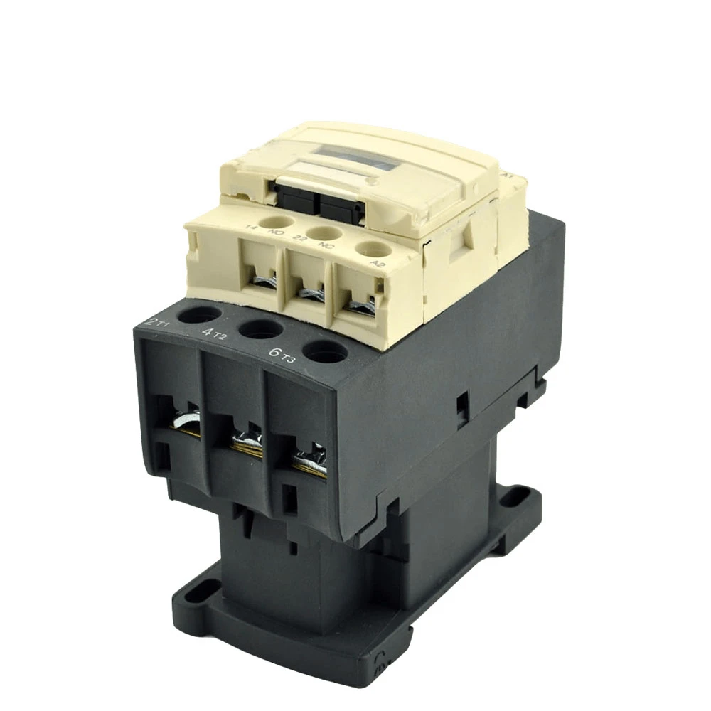 LC1D25-M7C LC1D серии 110v 220v 380v AC Контактор 9A/25A/40A/80A 3 P+ NO+ NC 3 фазы 3 полюса крепление контактор промышленный электрический контактор - Цвет: LC1D25-M7C