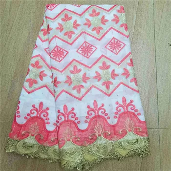 

Latest Cotton fabric African Nigerian Dry Lace Fabric High Quality dubai fabric For Everyone Daily Cloths Sew 27L080411