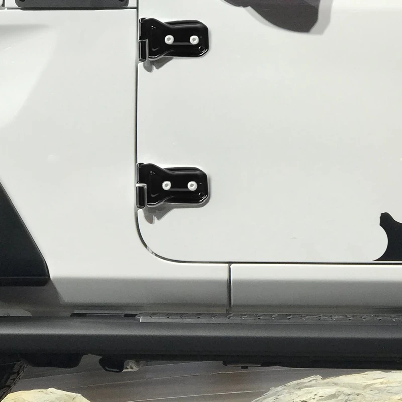 Door Hinge Cover Protector Trim Kit for- Jeep Wrangler JL& Unlimited Car Accessories