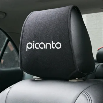 

Car styling for KIA Picanto 2017 2018 2019 Car Accessories Hot car headrest cover 1PCS
