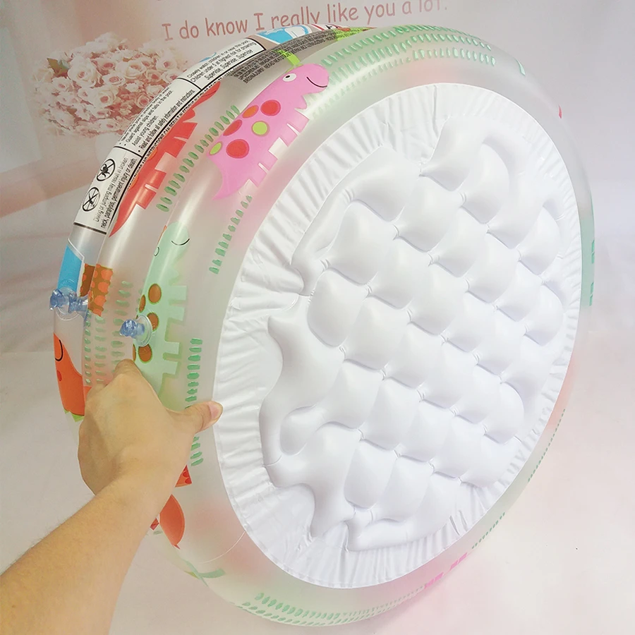 inflatable pool in shower