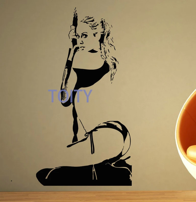 H94cm x W50cm 29 дизайнов Горячая сексуальная девушка Наклейка на стену Pin Up плакат Красивая Женская тела виниловая наклейка домашний декор интерьера в общежитии художественная Фреска - Цвет: H94cm x W50cm