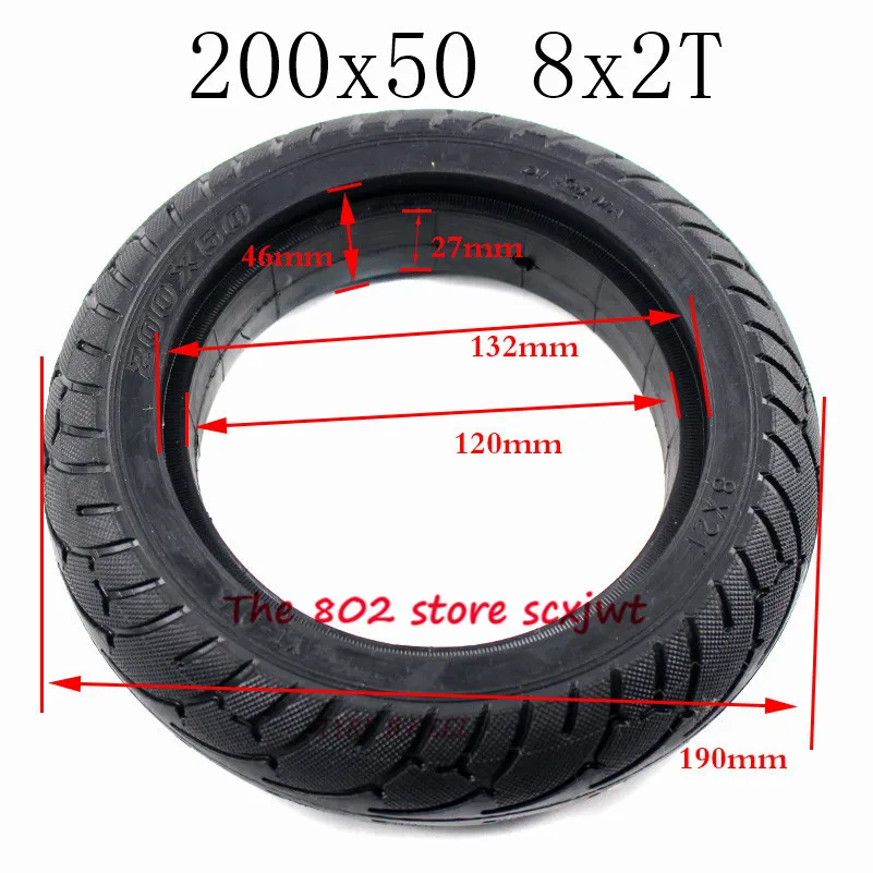 Высокое качество 200x50 8X2T твердые шины 8 дюймов подходят электрические