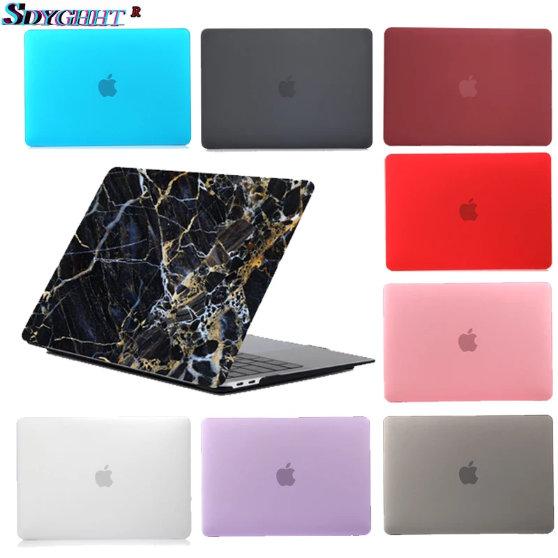 Matte or crystal Laptop Case For Macbook Pro Retina Air 11 12 13 15 2019 for mac A1466 A1932 New pro 13.3 shell cover | Компьютеры и