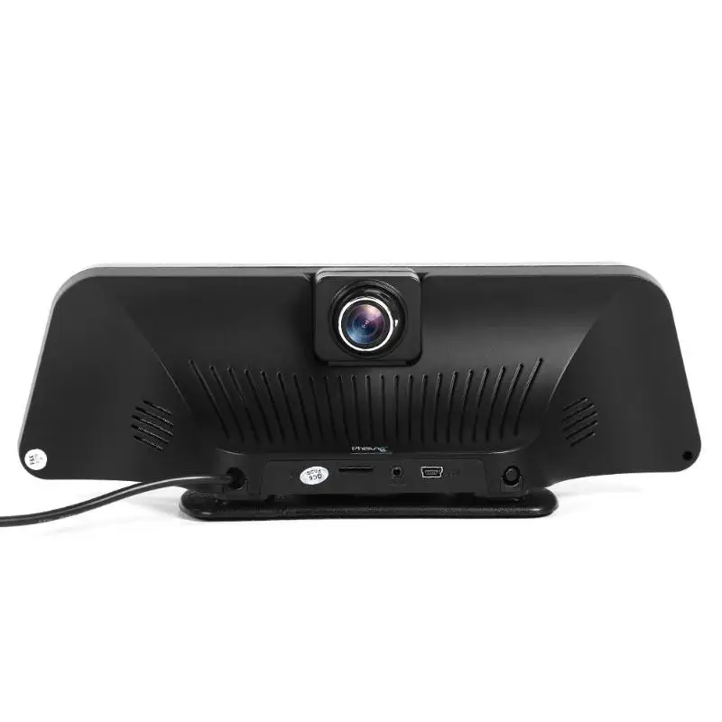 Phisung E92 9,66 дюймов Full HD 1080P Автомобильный видеорегистратор камера с двумя объективами ночного видения цифровой видеорегистратор Dashcam циклическая записывающая камера