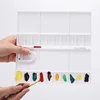 25 Grid Watercolor Box Empty White Palette Plastic for Paint Tray Box Artist Half Pans Case Art Beginners Drawing Painting Tools ► Photo 1/6