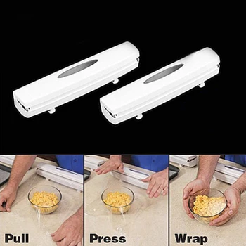 

Cling Film Cutter Aluminum Foil Food Kitchen Holders Tools Wax Paper Plastic High Quality Foil Towel Accessiories Storage