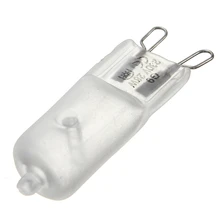 230V Лампочка G9 галогенная лампа Энергоэффективная Лампа Теплая из белого матового материала/прозрачная 3000K 28W лампа поддержка прямой доставки