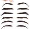 AIYEE Jolie Style Fake Eyebrows Wave Style Eyebows For Women Lace Human Hair Fake Eyebrows Artificial Weaving Eyebrow Wigs ► Photo 3/6