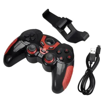 

Wireless Android Gamepad Joystick Bluetooth Game Controller for Android iOS Tablet with Mobile Phone Holder
