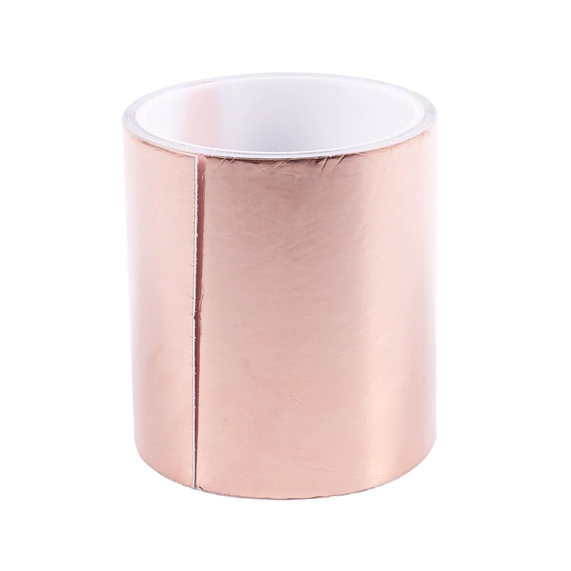 

100mmx5M Pure Copper Roll EMI Conductive Guitar Shielding Ribbon