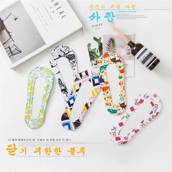 

2020 Fashion Printing Women Socks Happy Hip Hop Funny Girls Socks Anti Slip Ice Silk Girls Female Invisible Slipper Socks 34-39