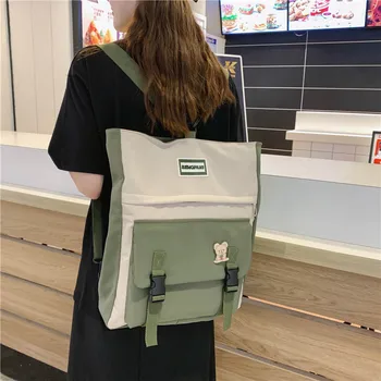 

Harajuku Ulzzang Women Backpack female Shoulder Bag College Student School Bags for Teenage Girl Bookbag Travel Backpacks