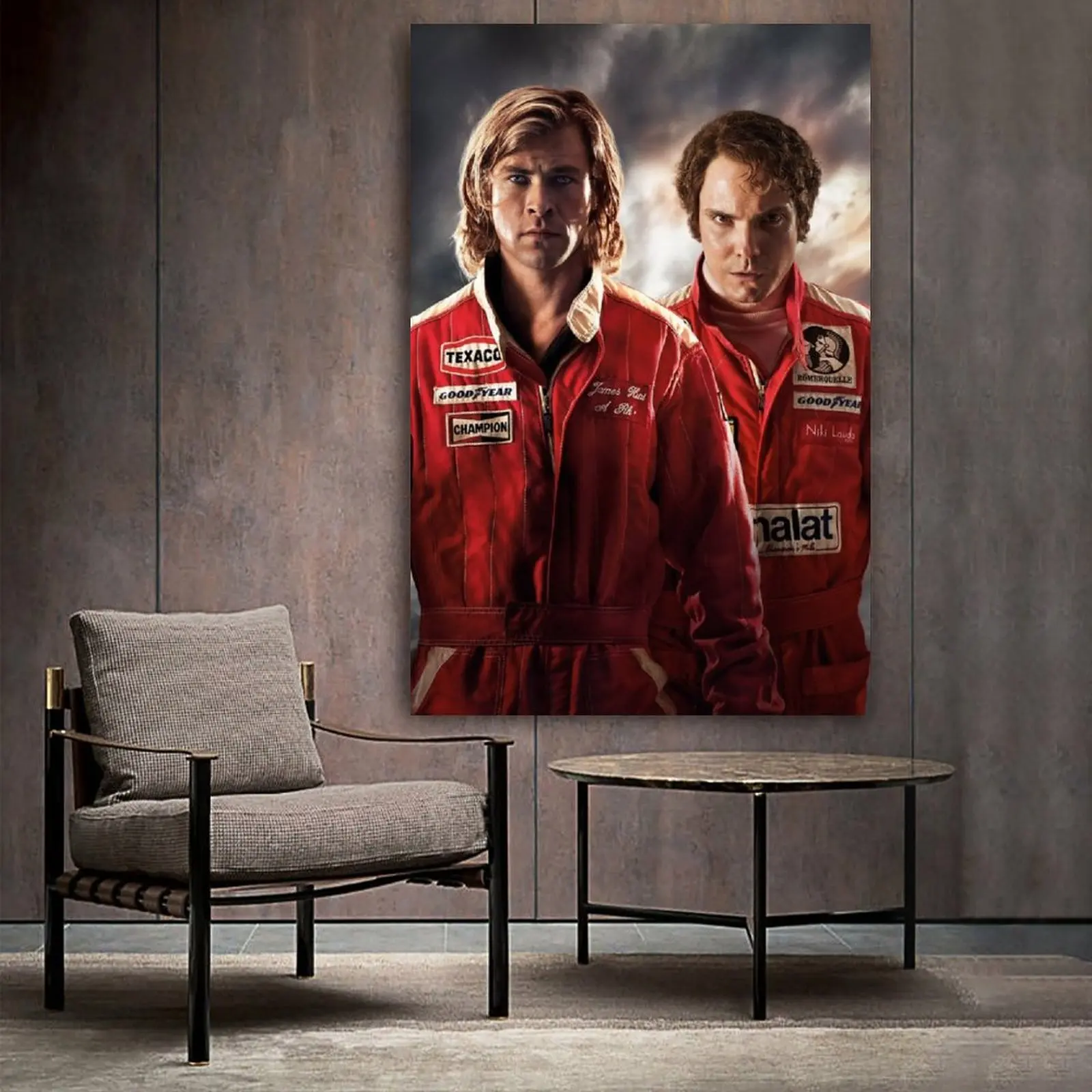 Плакат на холсте Rush (2013) художественный плакат и Настенная картина Современные