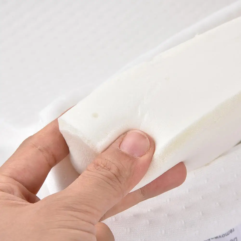 Cervical Pillow Sleeping Memory Foam 2 In 1 U Shape Side Pillow Office Rest Travel CCidea Arched Ice Silk Fabric Couple Pillow