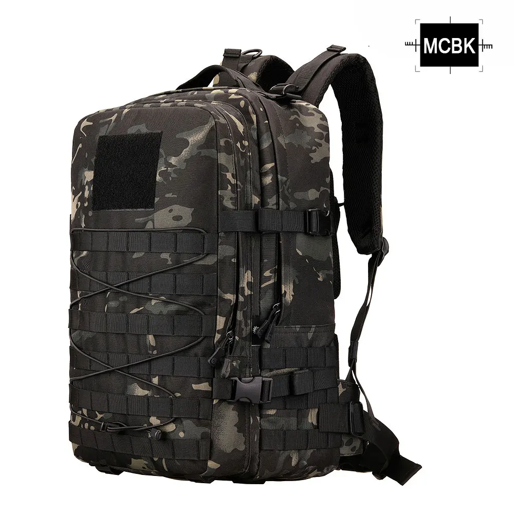 45L нейлоновый тактический рюкзак, военный армейский уличный рюкзак, мужской походный тактический рюкзак, походный спортивный рюкзак, сумка для альпинизма