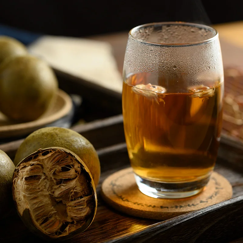 Dried fruit, health tea drink, clearing phlegm, relieving cough, moisten throat, laxative