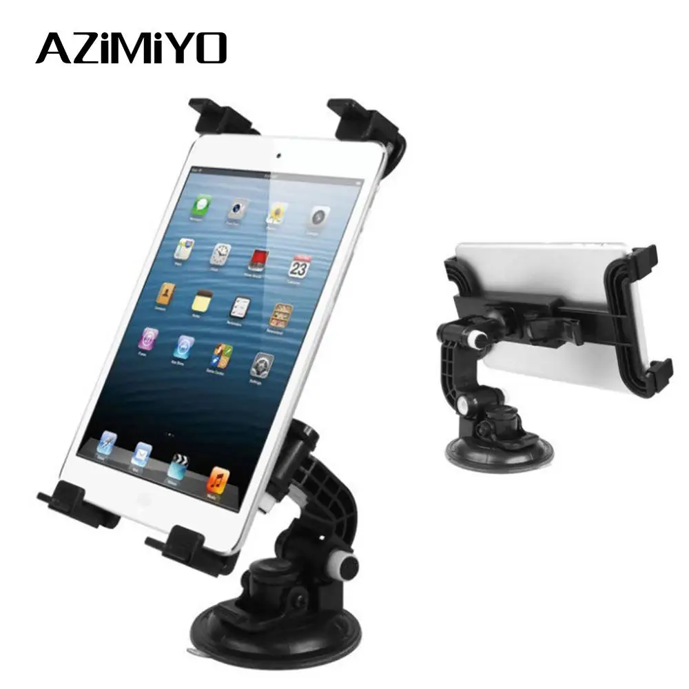  AZiMiYO Car iPad Tablet Holder Sucker Suction Cup Windshield Car Stand For ipad/Samsung/Xiaomi/Huaw