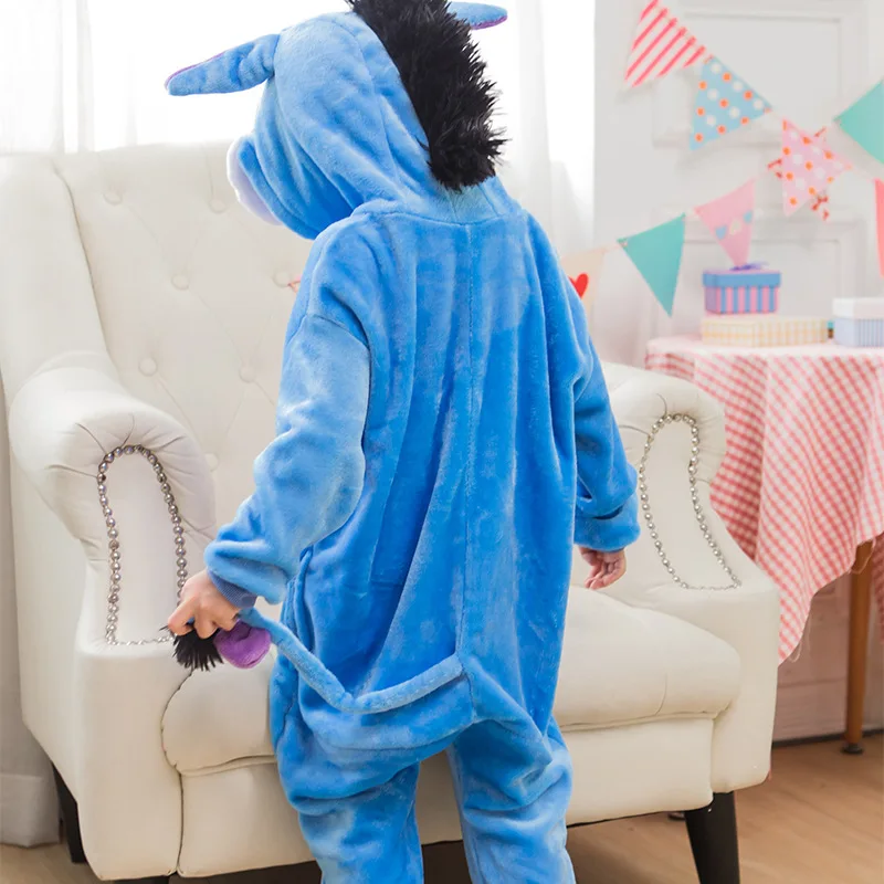 

Animal Anime Cosplay Donkey Costume for Boy Girls Halloween Toddler Dress Up Fancy Kids Cute Cartoon Pajama Carnival Party