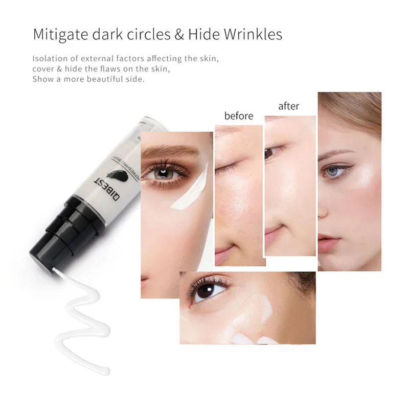Newest 6ML Magic Color Changing Foundation Makeup Base Nude Face Liquid Cover Concealer Brighten Skin Tone Foundation