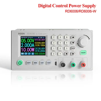 

RD RD6006 RD6006W USB WiFi DC - DC Voltage current Step-down Power Supply module buck Voltage converter voltmeter 60V 6A