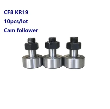 

10pcs/lot CF8 KR19 Cam follower Stud type track rollers Needle Roller Bearings