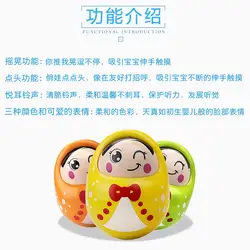 Неваляшка детская кивающая голова кукла с Jingling Infants раннее образование детская игрушка dai zhuang