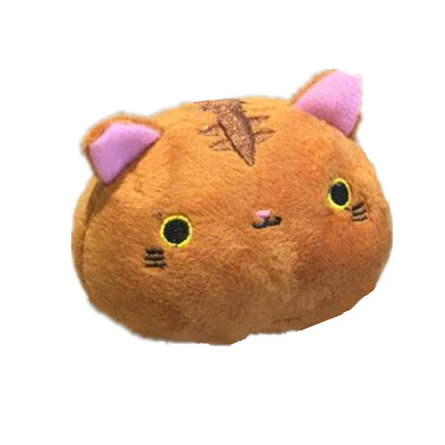 Cute Colors , CAT Stuffed Plush Doll , Key Chain Animal Stuffed Gift Doll