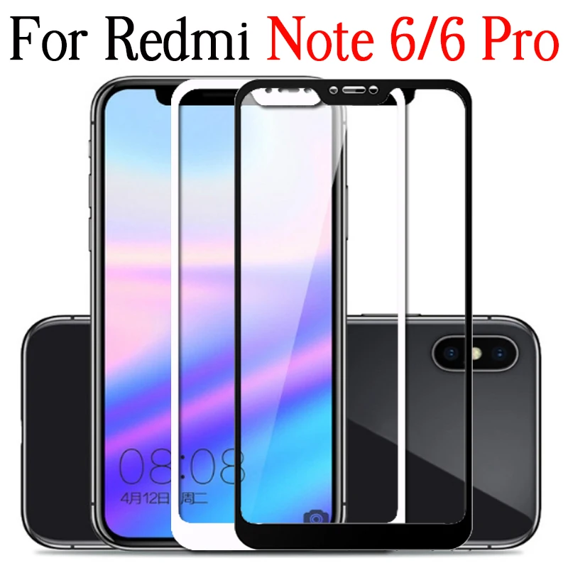 Защитное стекло Note6 Pro для Xiaomi Redmi Note 6 pro 6Pro 6a a redmi6pro Ksiomi бронированная защита