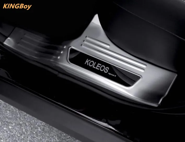 Автомобильные аксессуары для Renault Koleos, накладка на пороги, накладка на пороги из нержавеющей стали, наклейка на педаль для стайлинга автомобиля- fast shi