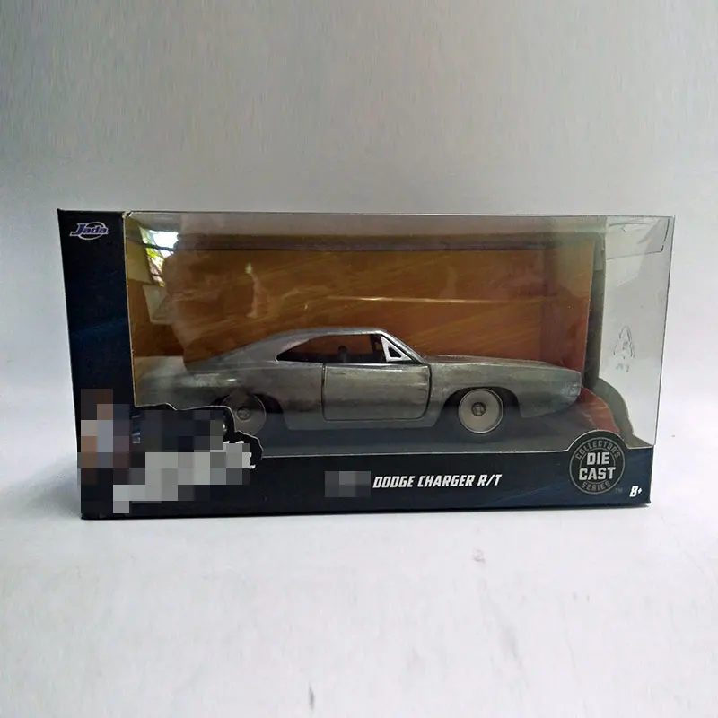 JADA 1/32 масштаб Плимут GTX, тойота Супра, ниссан R34, Dodge зарядное устройство, HONDA S2000, Mitsubishi Eclipse литая металлическая модель автомобиля игрушка - Цвет: CHARGER SILIVER