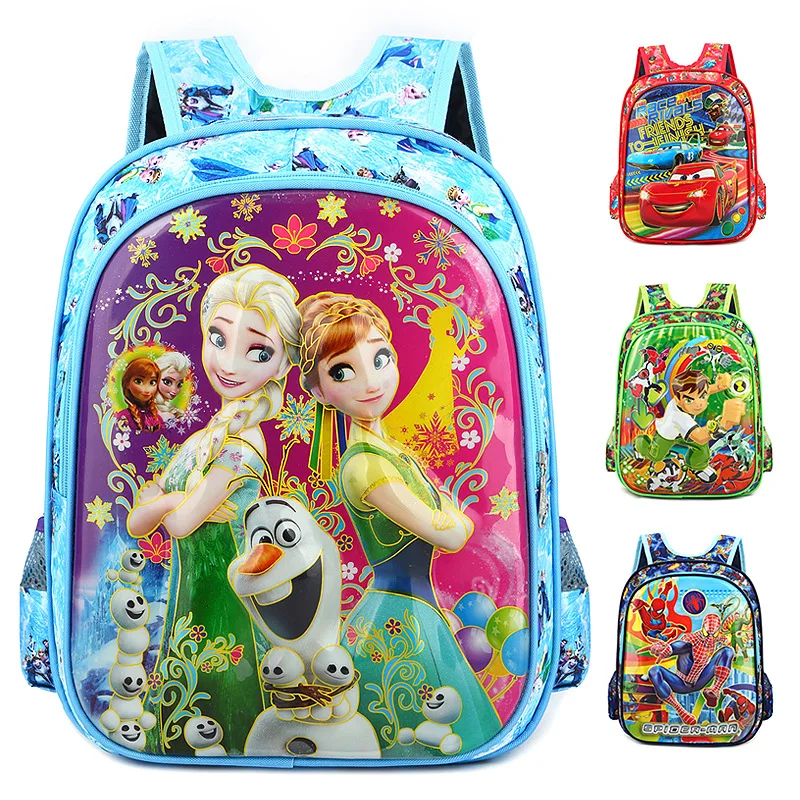 Disney princess Kindergarten backpack boy girl Frozen Elsa school bag baby handbag gift backpack children shoulder bag