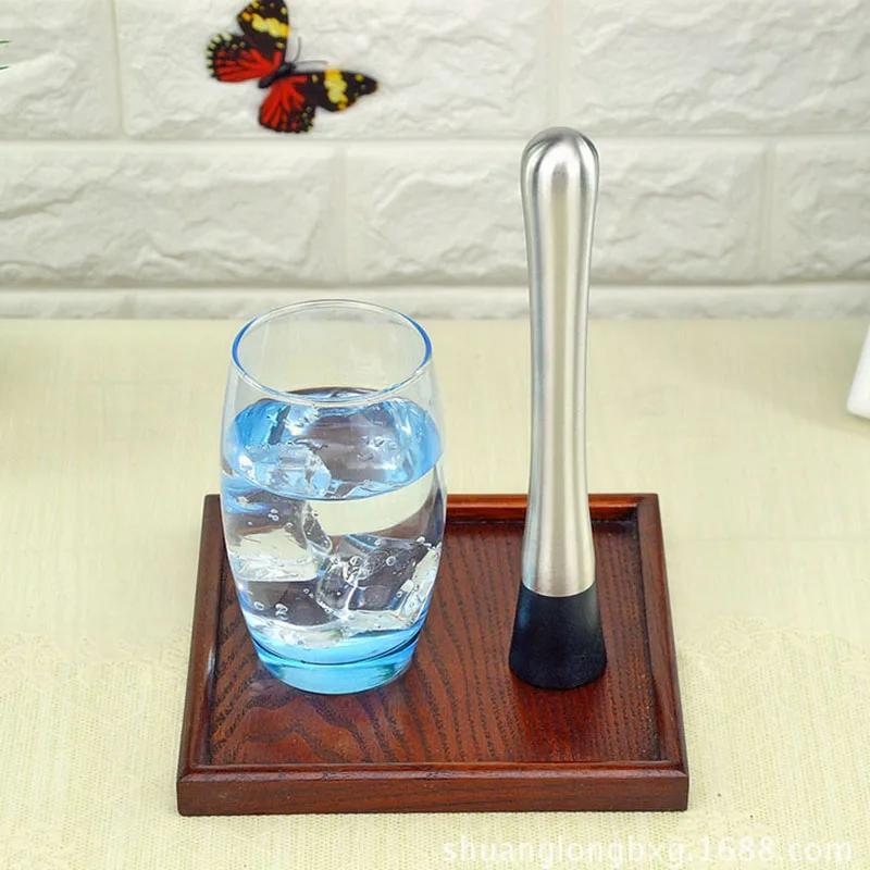 Коктейль из нержавеющей стали бар Muddler миксер барная посуда Mojito дома DIY напиток