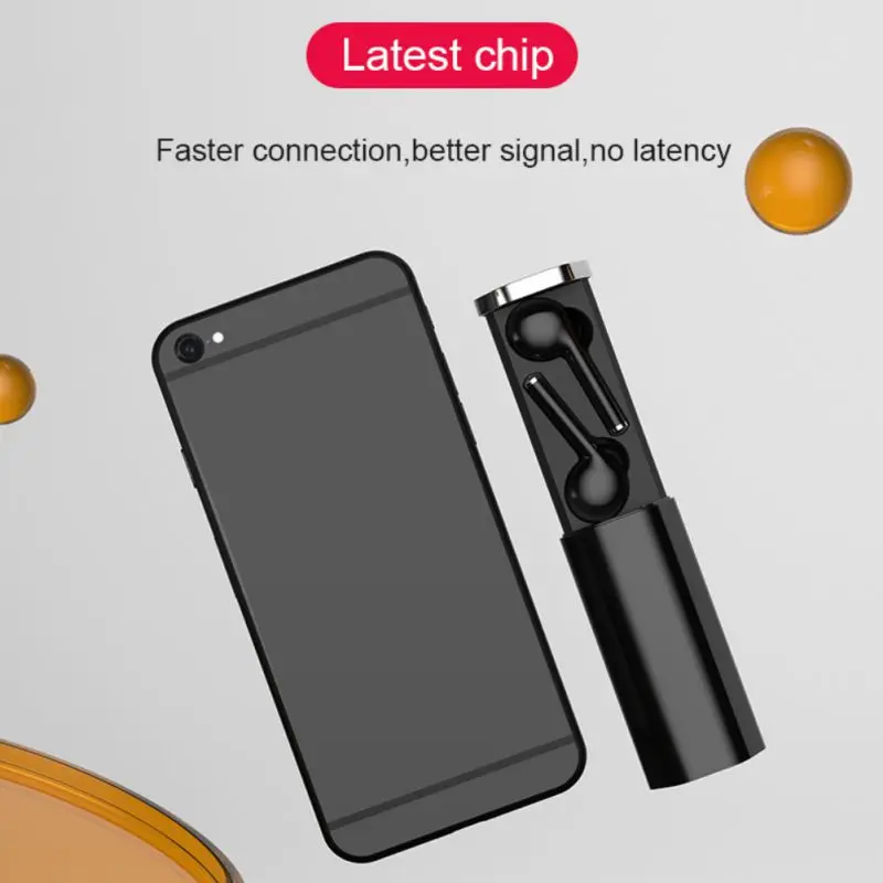 TW50 Bluetooth наушники HiFi стерео Бас шумоподавление Гарнитура двойной микрофон с зарядным устройством Беспроводные спортивные наушники