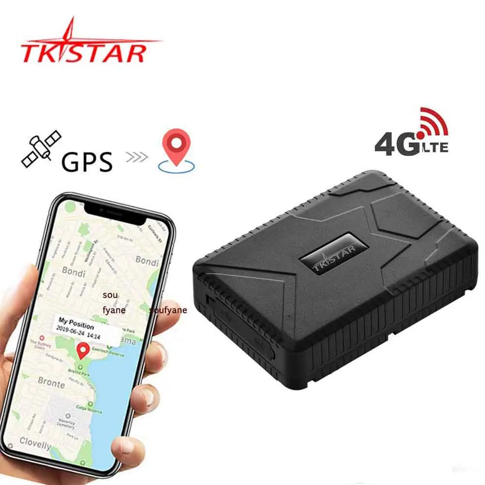 4G LTE 3G WCDMA Car GPS Tracker TK915 GPS Locator 10000mAh Magnet Waterproof voice monitor Car Tracker Tamper Alert FREE APP