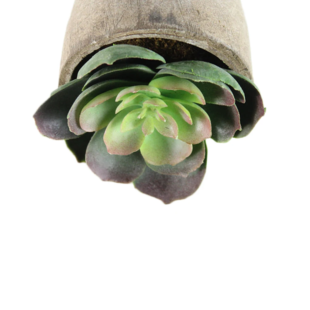Simulated Succulent Plants DIY Artificial Bonsai Fleshy Flower Art Home Decor Miniature Landscape