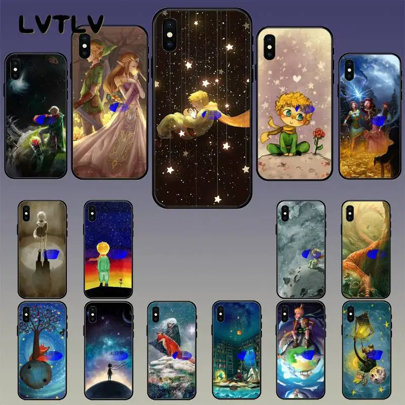 LVTLV Fairy tale little prince Coque Shell Phone Case for iPhone 11 pro XS MAX 8 7 6 6S Plus X 5 5S SE XR case | Мобильные телефоны