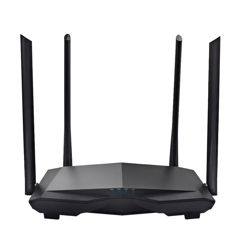 

Home Broadband AC6 High Power 1200M Dual-frequency 5G Gigabit WI-FI Router Smart Remote APP Manage 4 High External Antennas