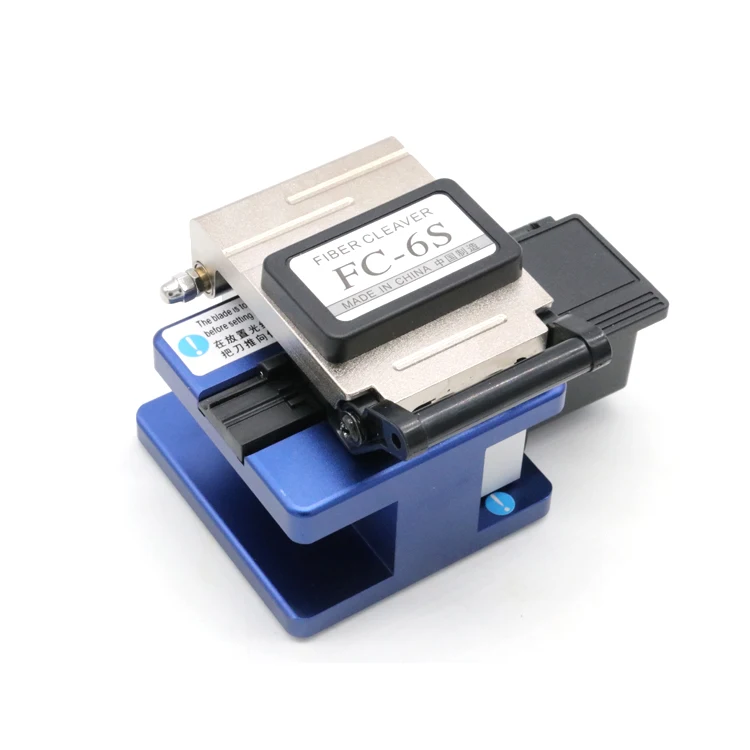 Fiber cleaver FC 6S с волоконным сборщик лома Optical fiber Cleaver Cutting cleaver|Оптоволоконное