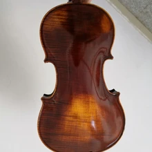 Скрипка ручной работы клен 4/4 3/4 цельный деревянный однопанельный натуральный узор скрипка ручная краска для начинающих Скрипка