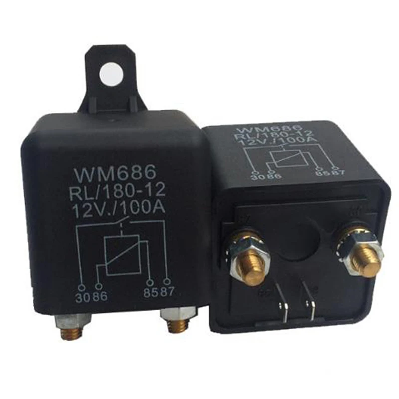 24V/12V DC Automotive Switch Car Relay 100A for Truck Motor Motorcycle New | Обустройство дома