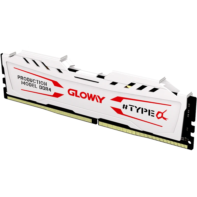 Gloway тип a серия белый радиатор оперативная Память ddr4 8 Гб 16 Гб 2666 МГц для рабочего стола с высокой производительностью